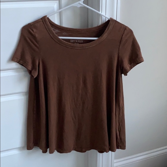 Brown Soft and Sexy Shirt - Picture 2 of 3